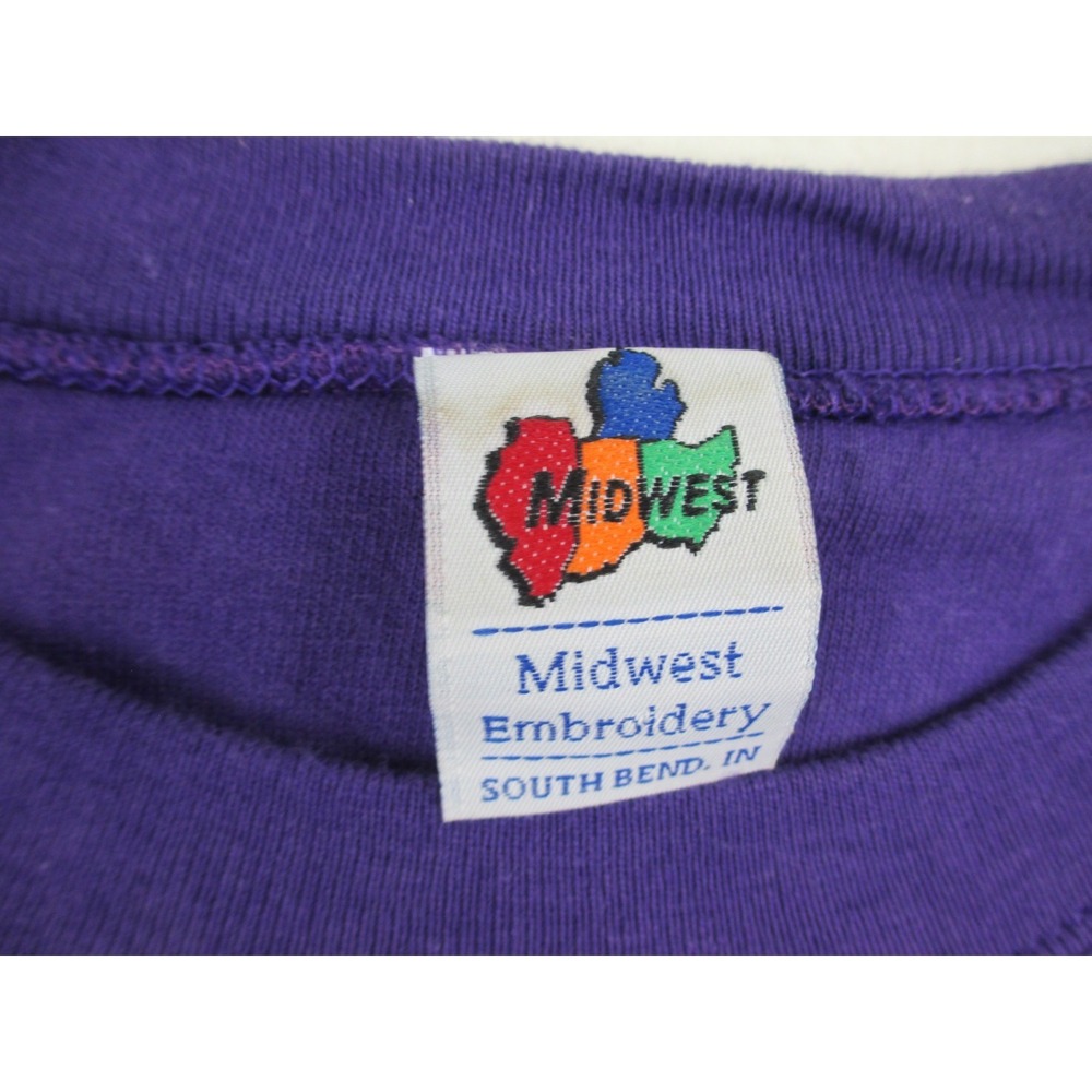 VINTAGE Brickyard 400 Shirt Mens Extra Large Purple Indianapolis Motor Speedway - Picture 13 of 14